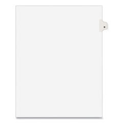 TAB,SIDE,LTR,TAB D,25/PK